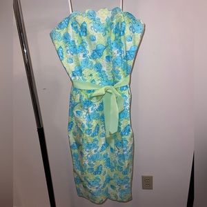 Lilly Pulitzer Strapless Dress